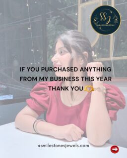 Before this year ends- gratitude 🙏
Thank you for being a part of my 2025 journey and stepping into 2026 with SSJ💎
#newyear #newyearresolutions #entrepeneur #smallbusinessowner#smilestonesjewels